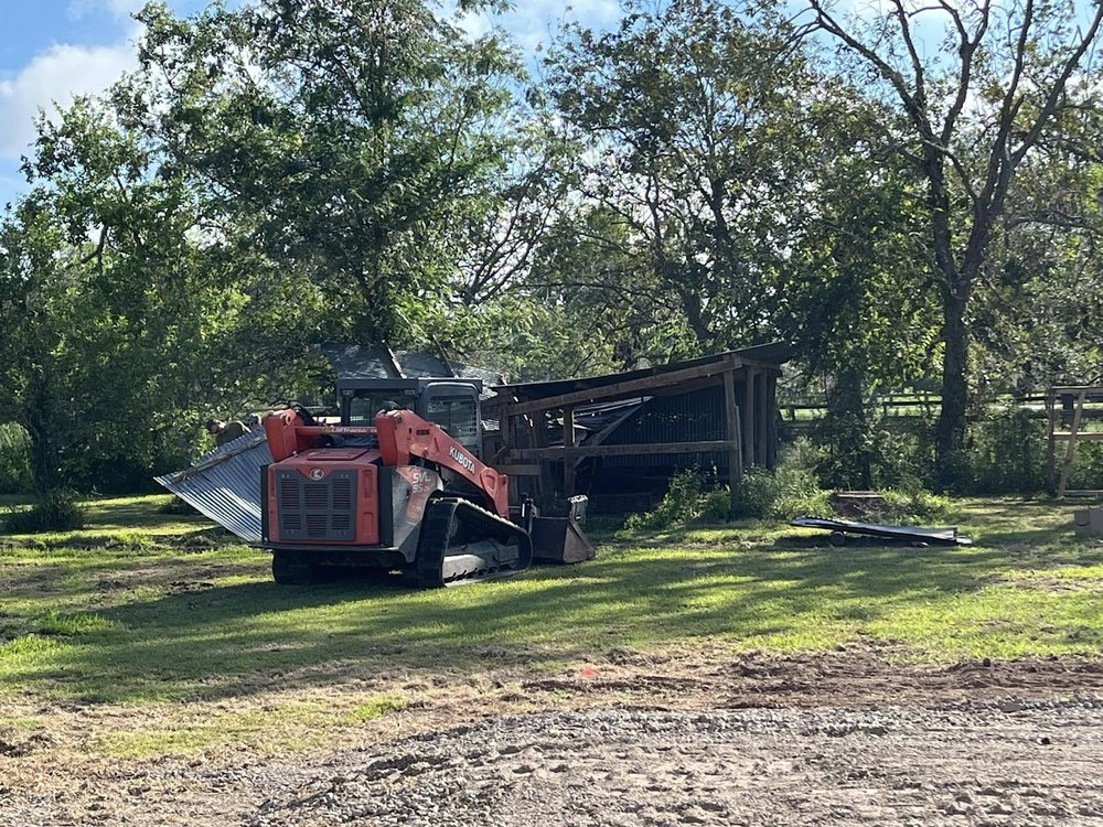 DBK Dirt Works forestry mulcher clearing land